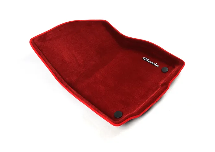 Gluebar Premium Car Floor Carpet（Red）