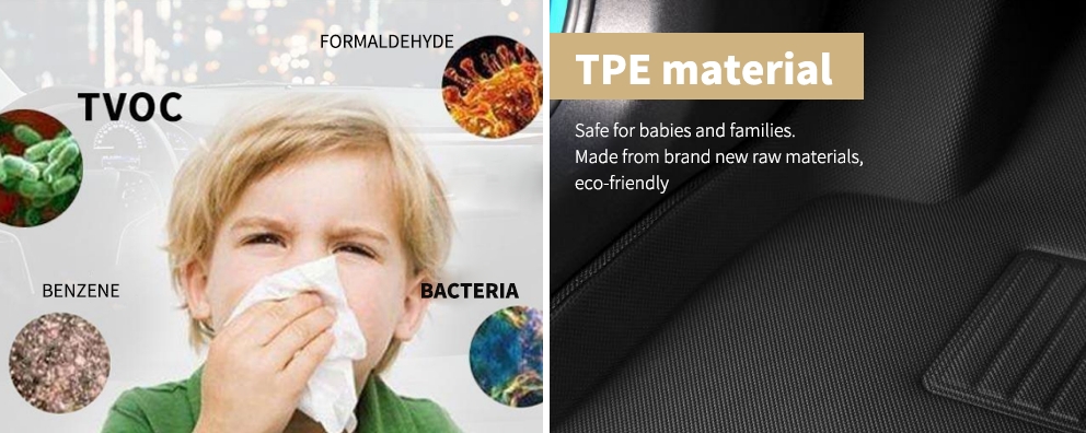TPE material is formaldehyde-free and suitable for mothers and babies