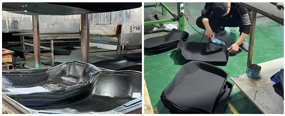 Mold making scene