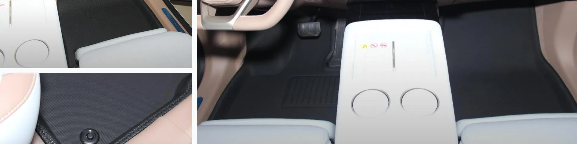 Wholesale BMW 3 Series Black TPE Floor Mats - Precision G20 G28 OEM Fitment