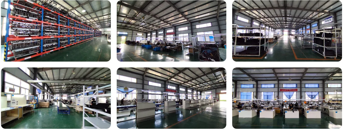 Gluebar 27000 sqm TPE car mat manufacturing base and bulk inventory
