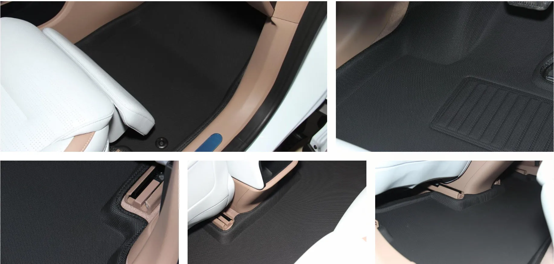 Custom fit TPE floor mats for Mercedes-Benz C-Class sedan
