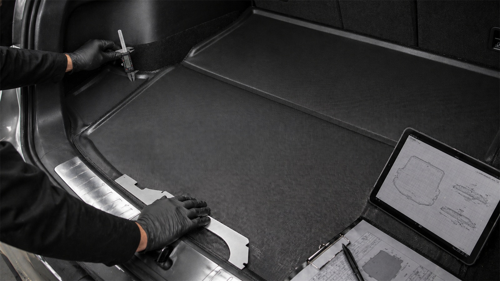 Custom TPE Trunk Mat with 3D Precision Fit for Tesla Model 3 Highland 2024-2028