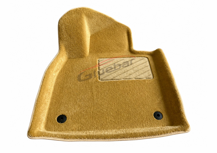 2024 Zeekr 001 5-Seater Custom Fit Gold-Tone Carpet Floor Mats (LHD)