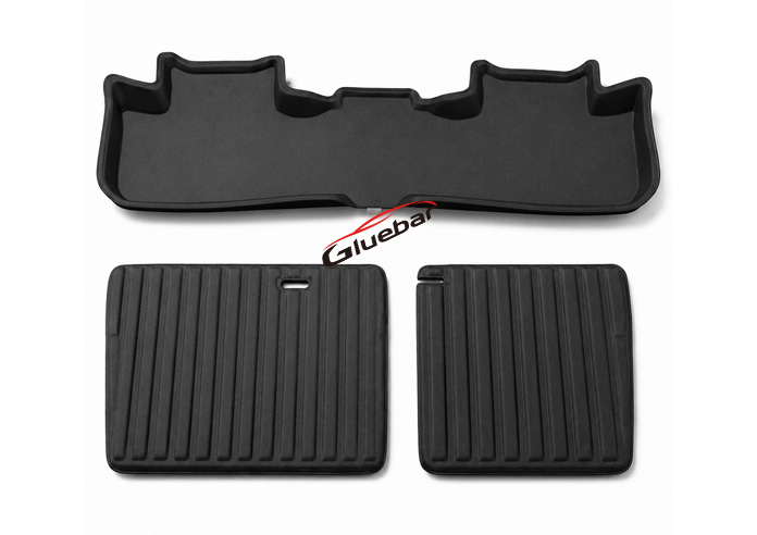 2025 Tesla Model 3 Full Set TPE Floor Mats