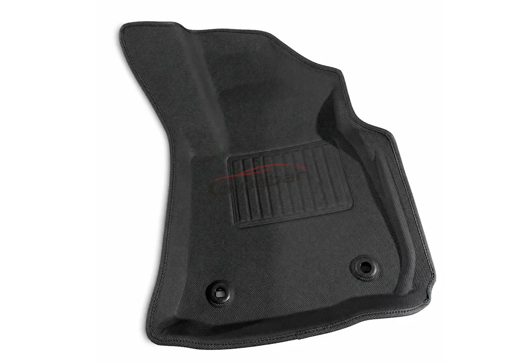 Gluebar TPE Car Floor Mat for Toyota Hilux REVO 4D AT 2015–2025 (RHD)