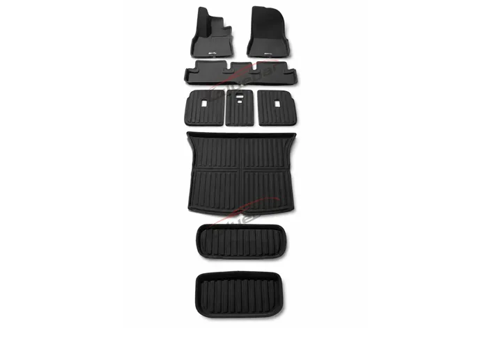 2025 Tesla Model Y Full Set TPE Floor Mats