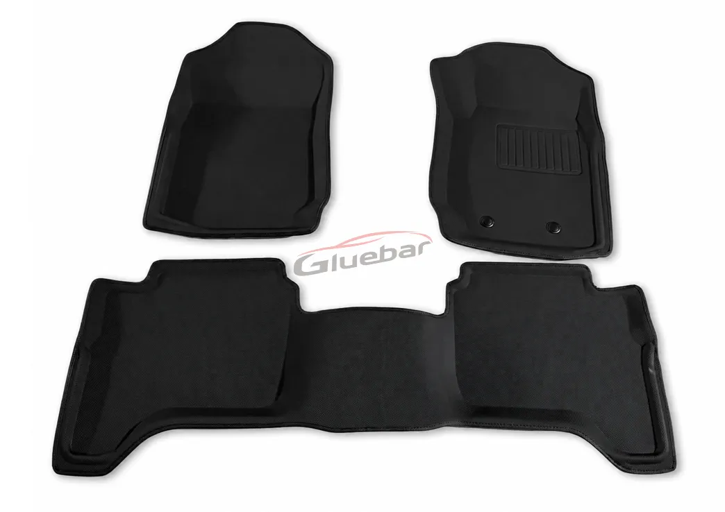 Gluebar TPE Car Floor Mat for Ford Ranger 4D, 2012–2021 (RHD)