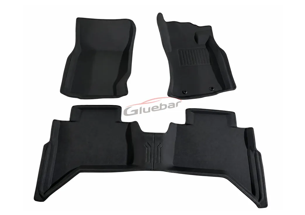 Gluebar TPE Car Floor Mat for Mitsubishi Triton 4D, 2023–2032 (RHD)
