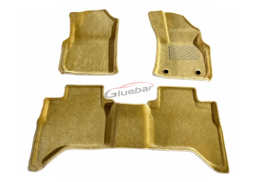 Gluebar Premium Car Floor Carpet for Toyota Hilux REVO 4D AT, 2015–2025 (RHD)