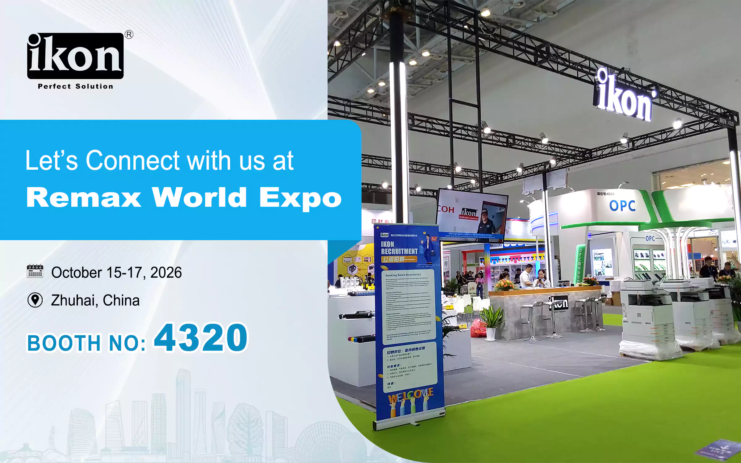 Visit IKON at Remax World Expo 2026 – Booth 4320 / October 15-17