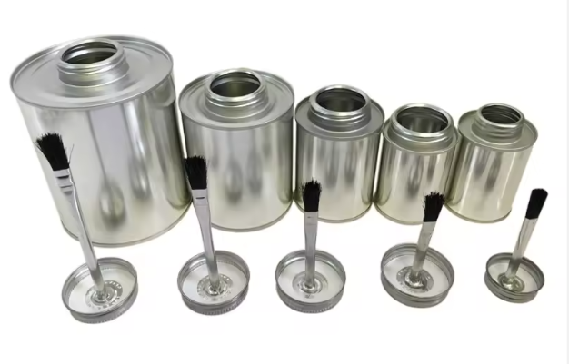 Tinplate Metal Monotop Cans(Lid with Brush)