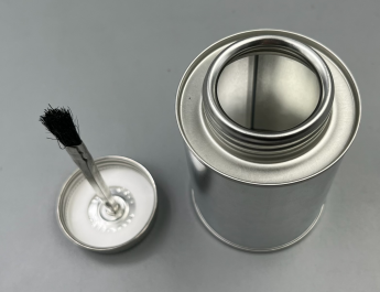 Tinplate Metal Monotop Cans(Lid with Brush)