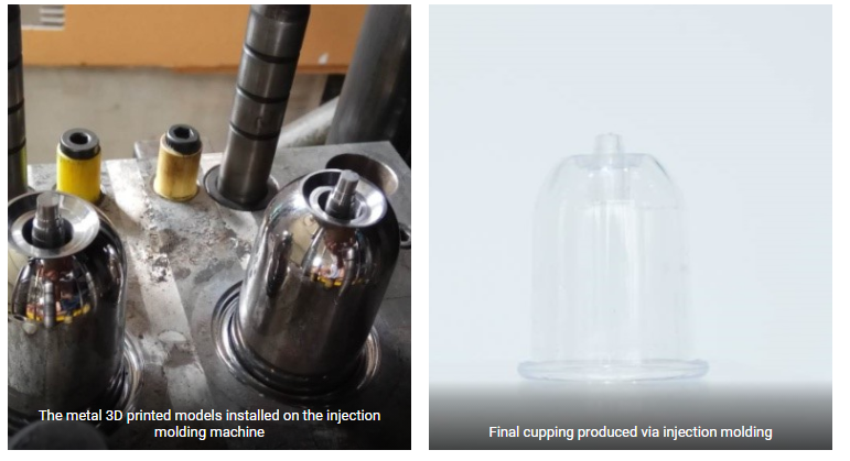 EP-M250 SLM 3D Printer Produced the Cupping Injection Molds EP-M250 SLM 3D Printer Produced the Cupping Injection Molds