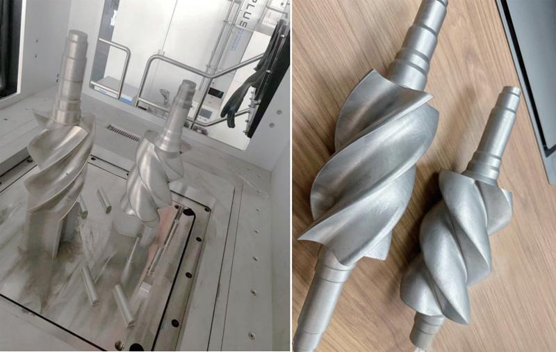 3D Printing of Large-volume Screw Shafts for Compressors for the Construction Industry 3D Printing of Large-volume Screw Shafts for Compressors for the Construction Industry