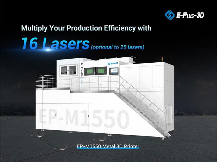 Eplus3D Unveils EP-M1550 16 lasers with Orders Ready for Shipping Eplus3D Unveils EP-M1550 16 lasers with Orders Ready for Shipping