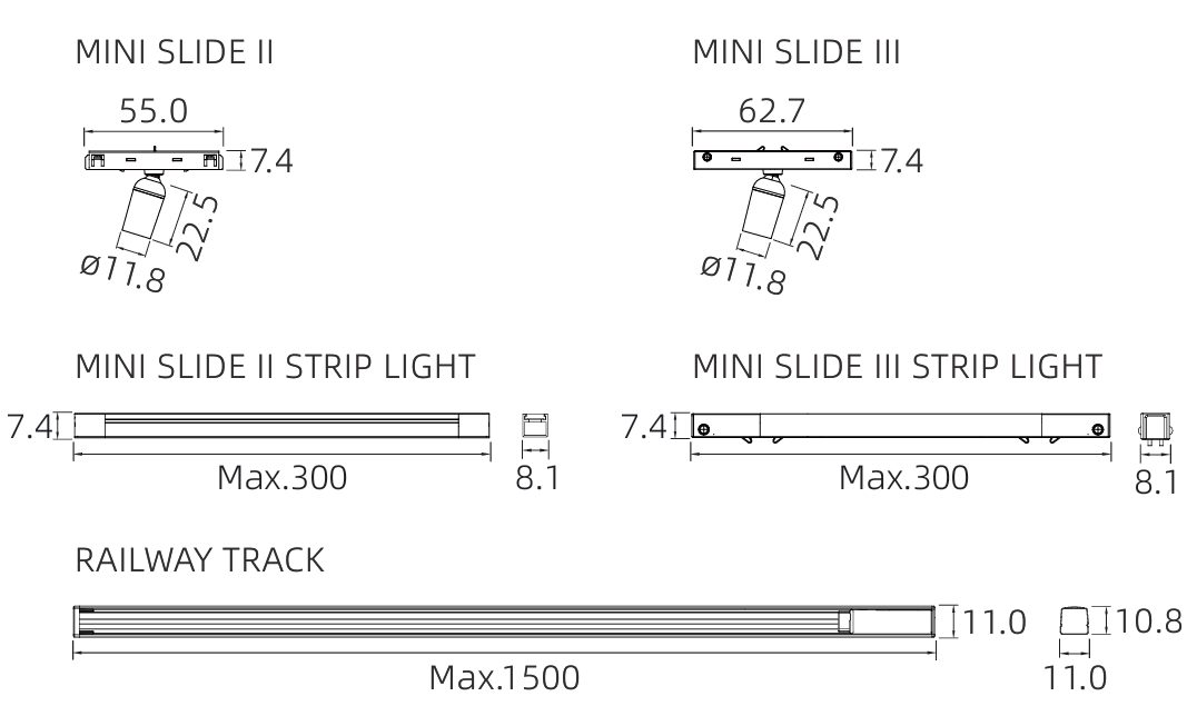 Dimensions