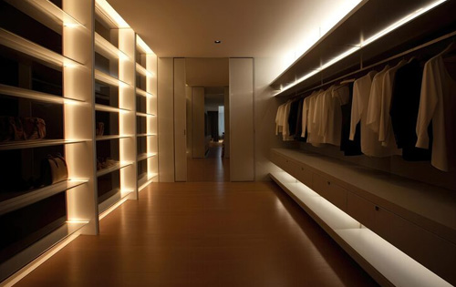 Walk-In Wardrobe Corridor Lighting