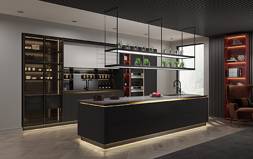 Modern Island Kitchen Lighting