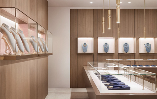 Modern Jewelry Retail Lighting