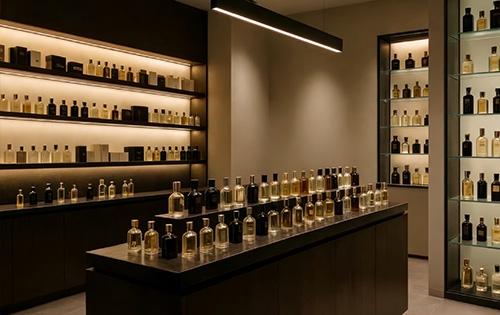 Luxury Beauty Store Lighting
