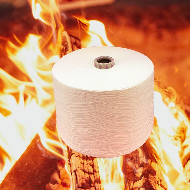 Fire Retardant viscose yarn/polyester yarn