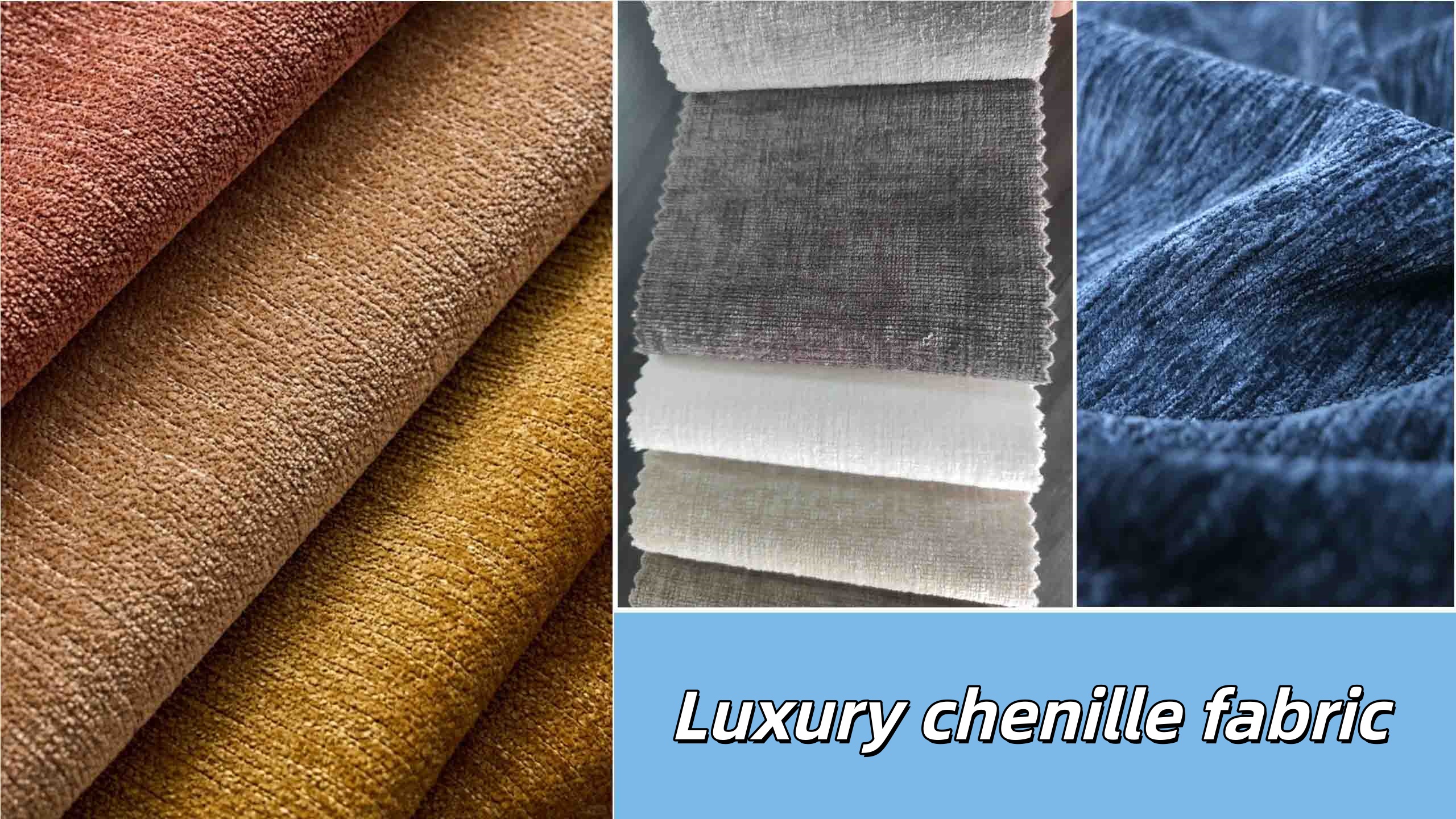 2.5NM chenille yarn dyed for upholstery fabric