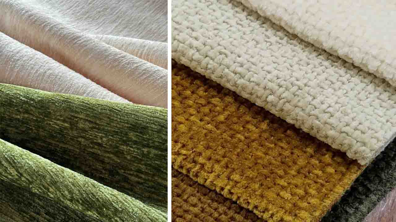 2.5NM chenille yarn like acrylic