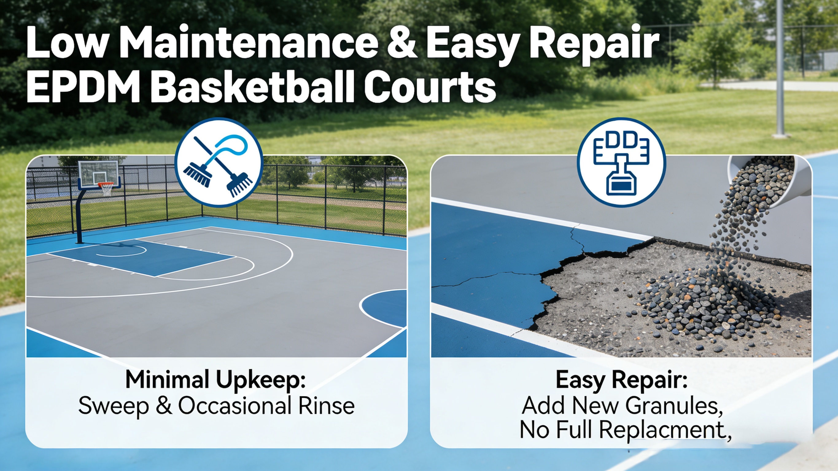 Low Maintenance & Easy Repair