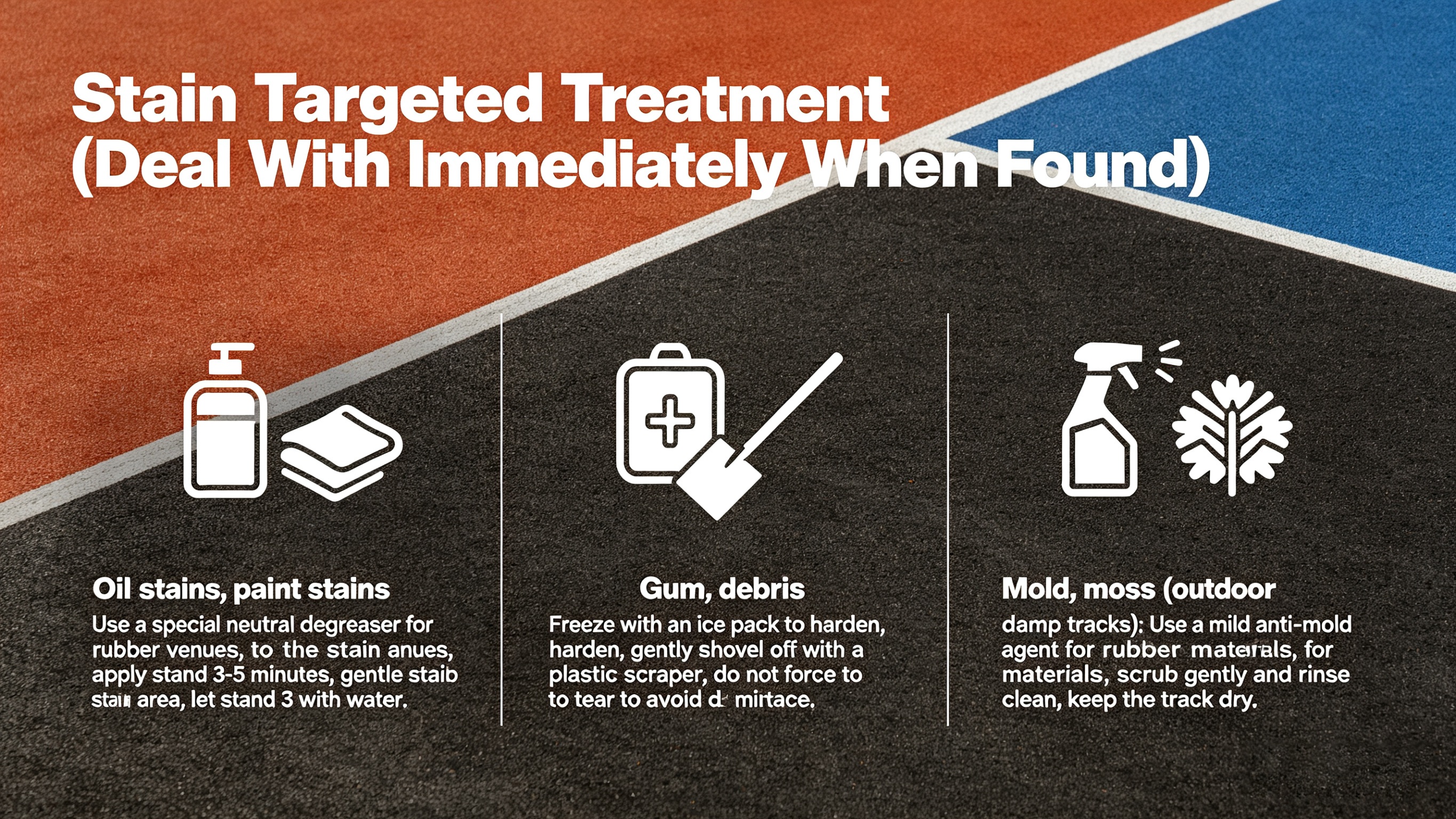 Do EPDM Granule Running Tracks Need Daily Maintenance? Daily Cleaning & Care Guide