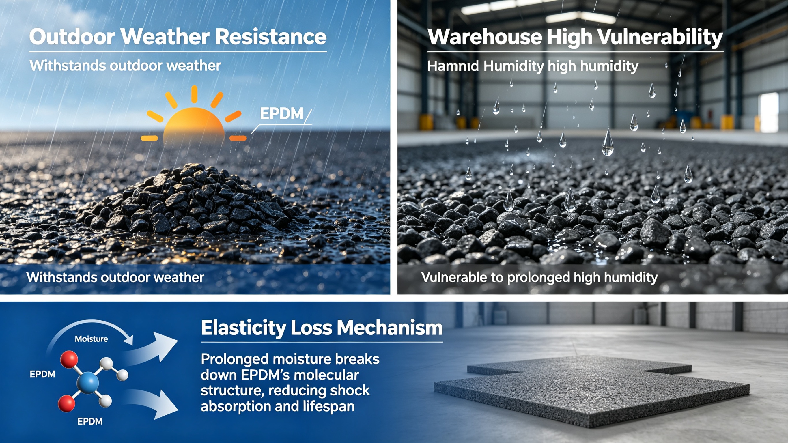 Essential Warehouse Supplies to Keep EPDM Granules Dry in Humid Weather
