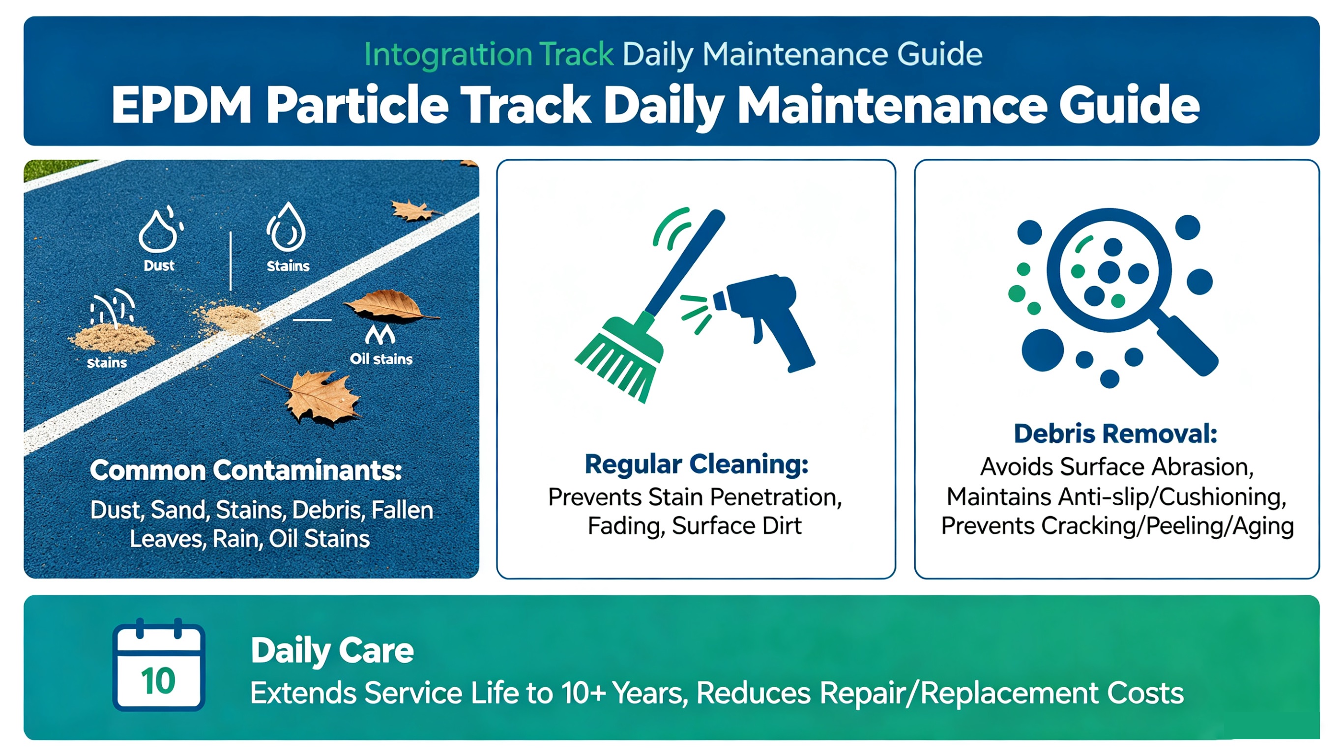 How to do EPDM Daily Cleaning