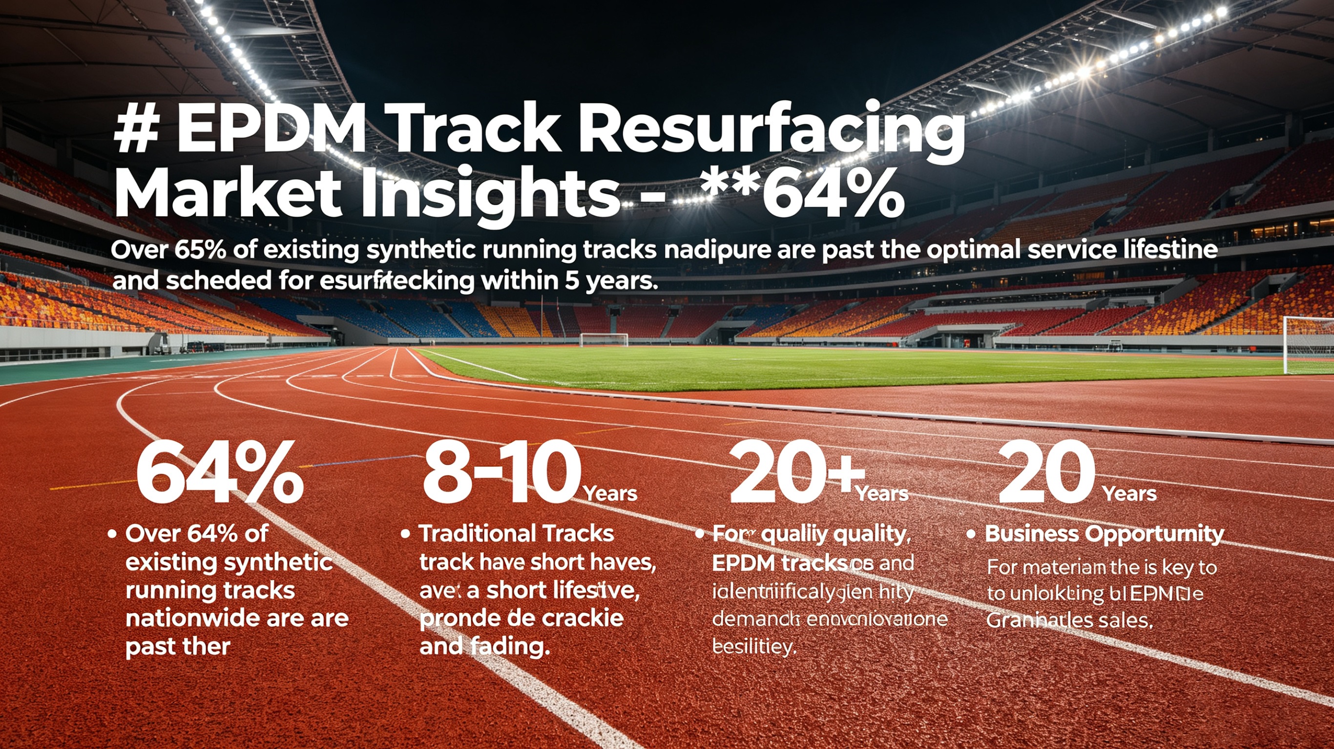 Which US Sports Facilities Need Track Renovation & Fresh EPDM Granules in 2026