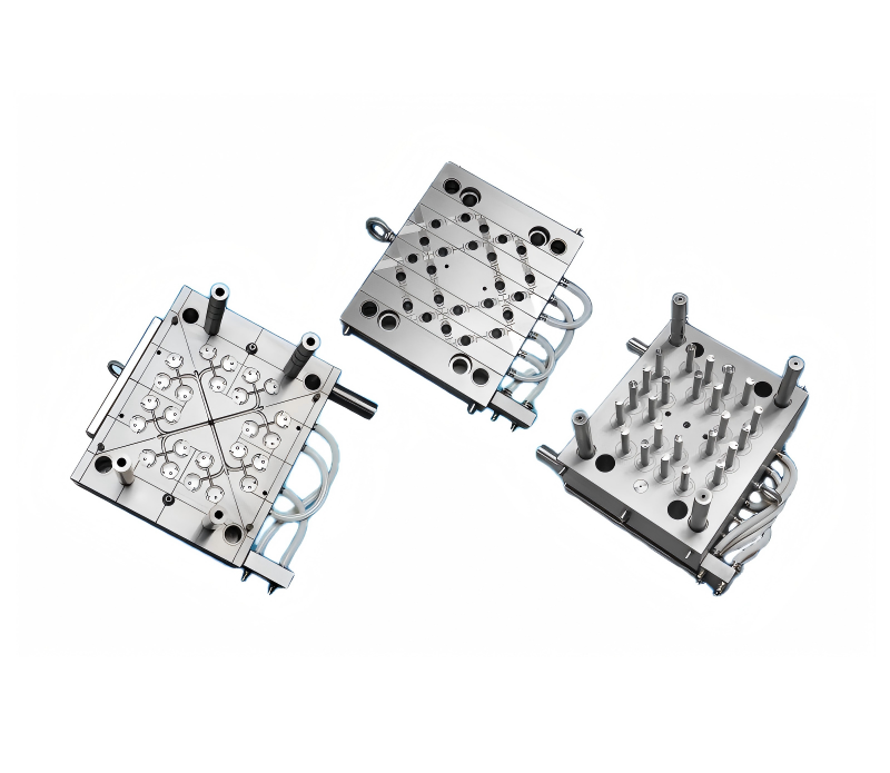 2-Part Syringe Barrel Mold