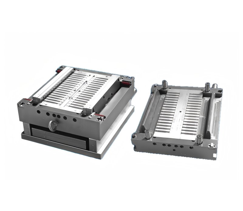 2-Part Syringe Plunger Mold 